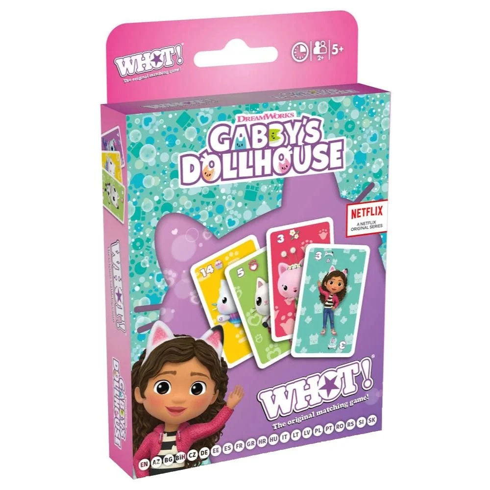 WHOT Gabby's Dollhouse Card Game