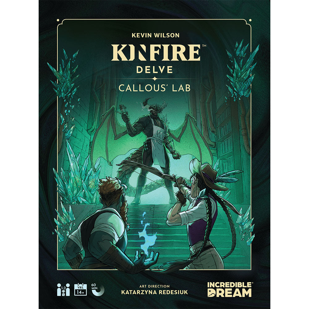 Kinfire Delve Callous' Lab Card Game