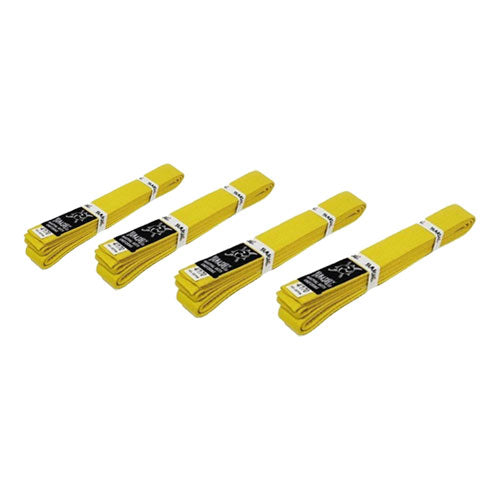 Yamasaki Deluxe Coloured Martial Arts Belts (Yellow)