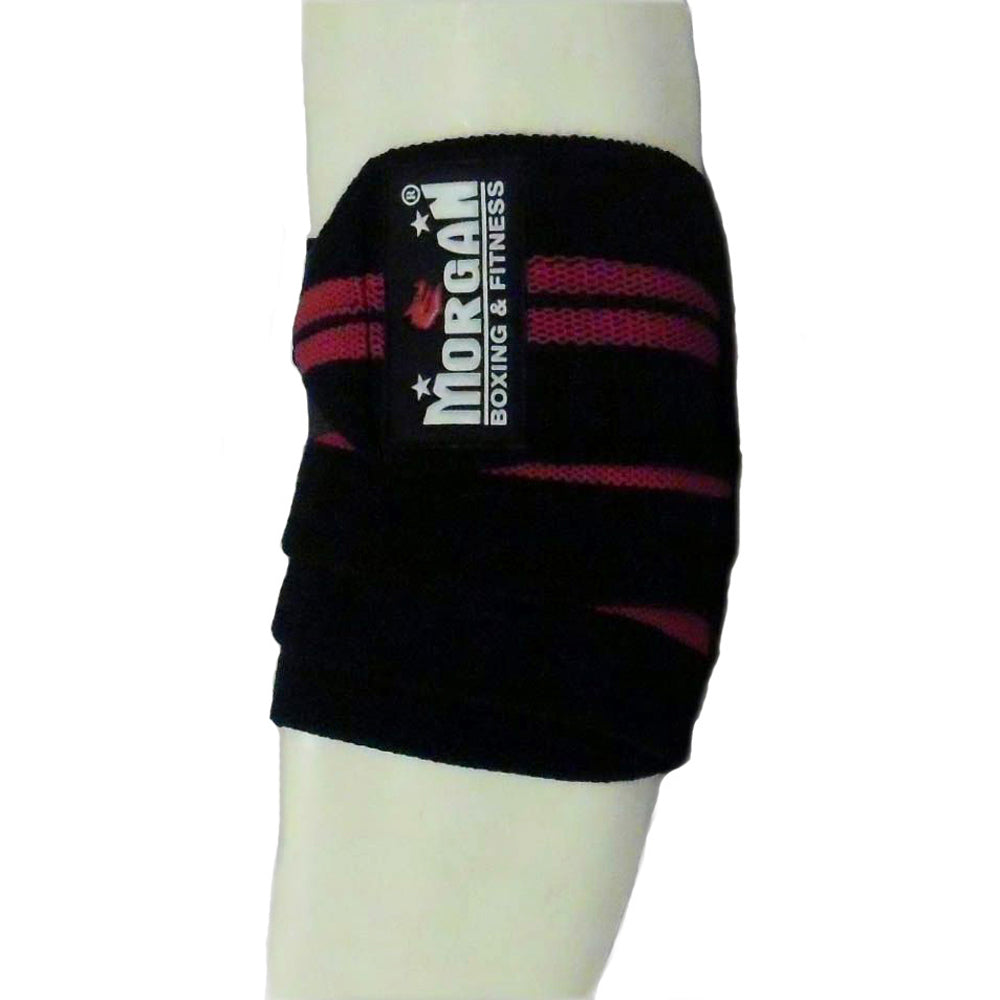 Morgan Elbow Wrap Pair (Black/Red)