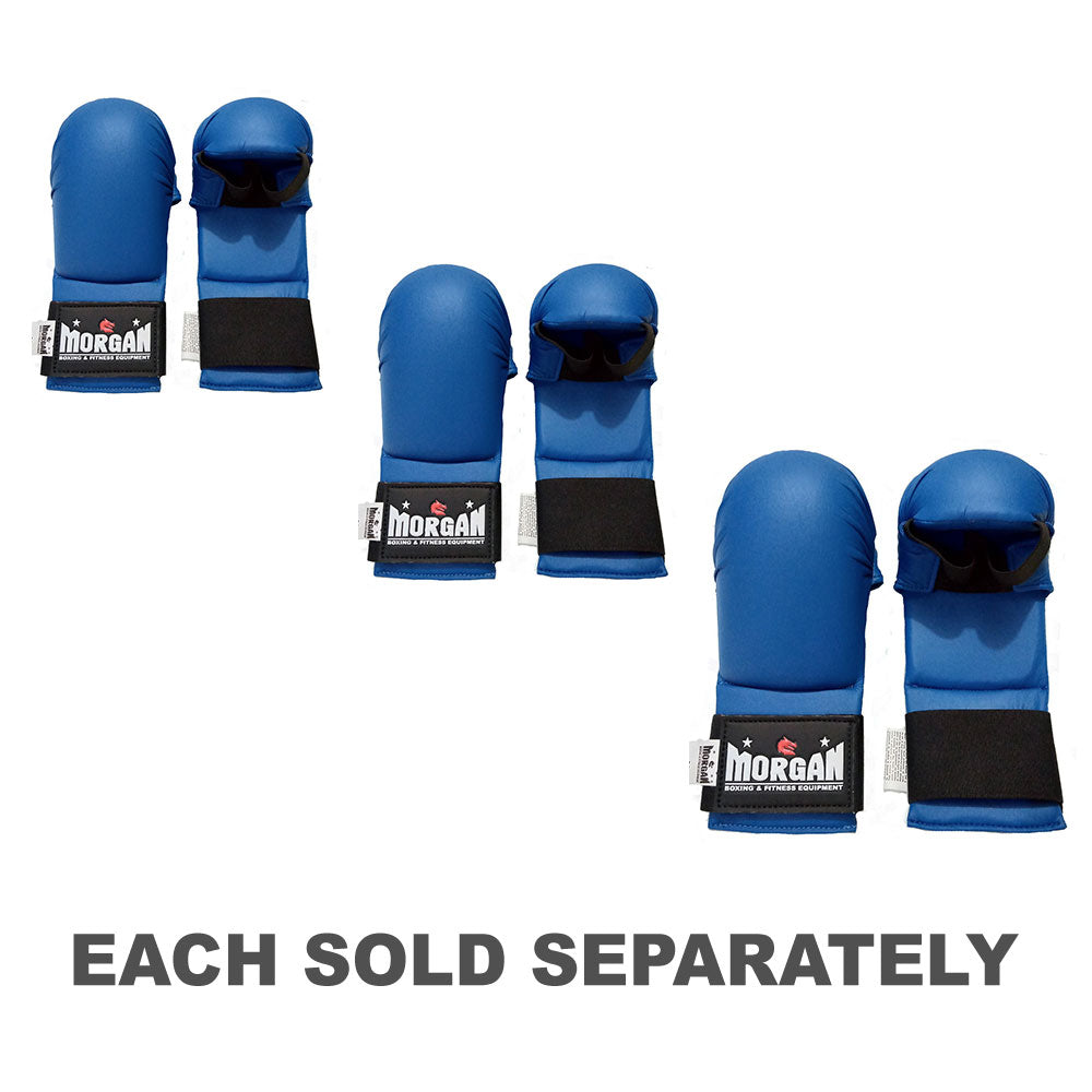 Morgan Wkf Style Karate Gloves (Blue)