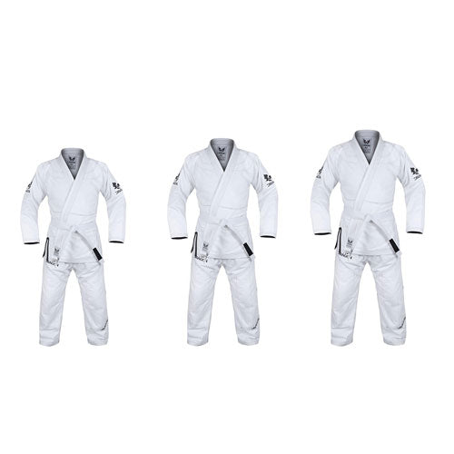 Morgan Dragon V2 White BJJ Gi 450gsm (IBJJF Approved)