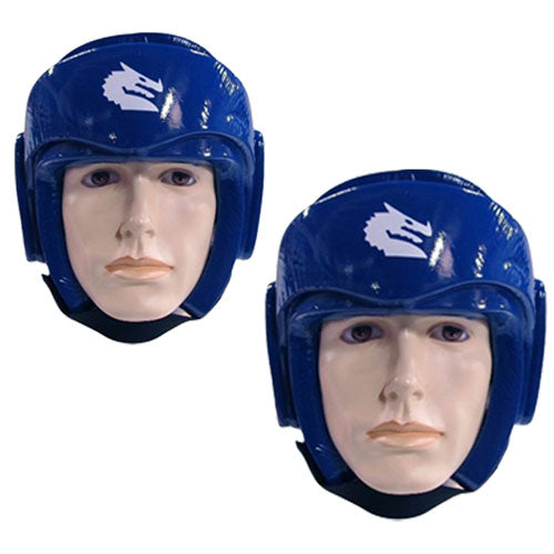 Morgan Dipped Foam Head Guard (Blue)