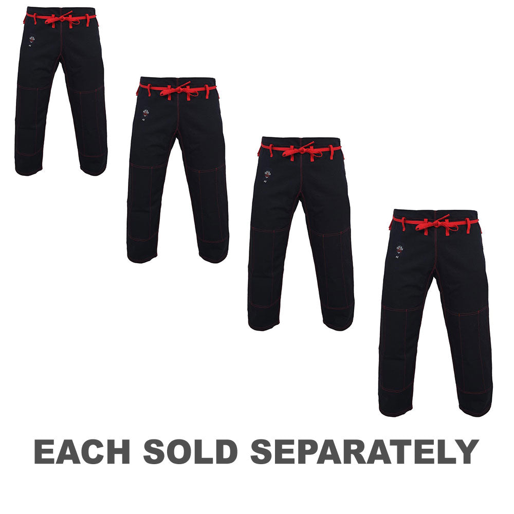 Dragon Fight Wear Competition BJJ Pants (Black)