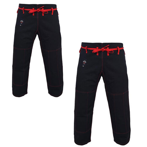 Dragon Fight Wear Competition BJJ Pants (Black)