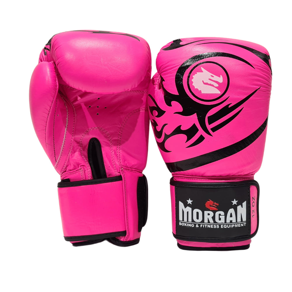 Morgan Elite Boxing and Muay Thai Leather Gloves 8oz