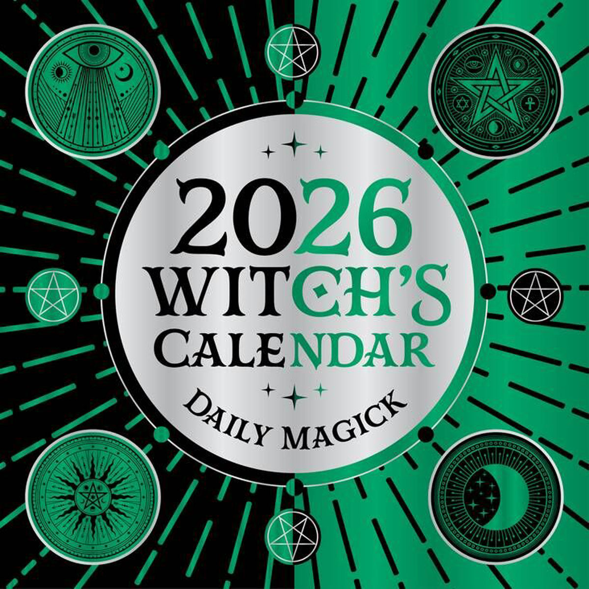 2026 Witch’s Calendar: Daily Magick Day to Day Calendar