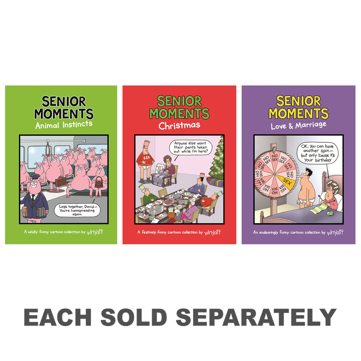 Senior Moments Cartoon Collection