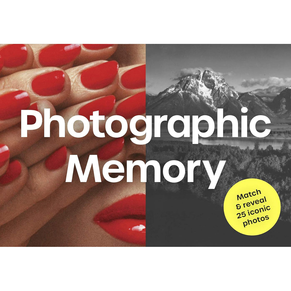 Photographic Memory: Match and Reveal 25 Iconic Photos