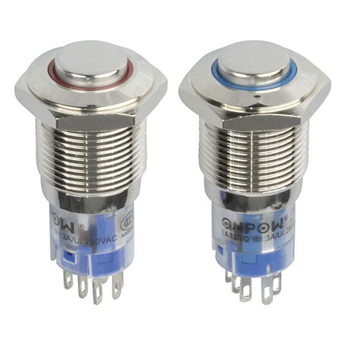 IP67 Rated Illuminated Momentary Switch