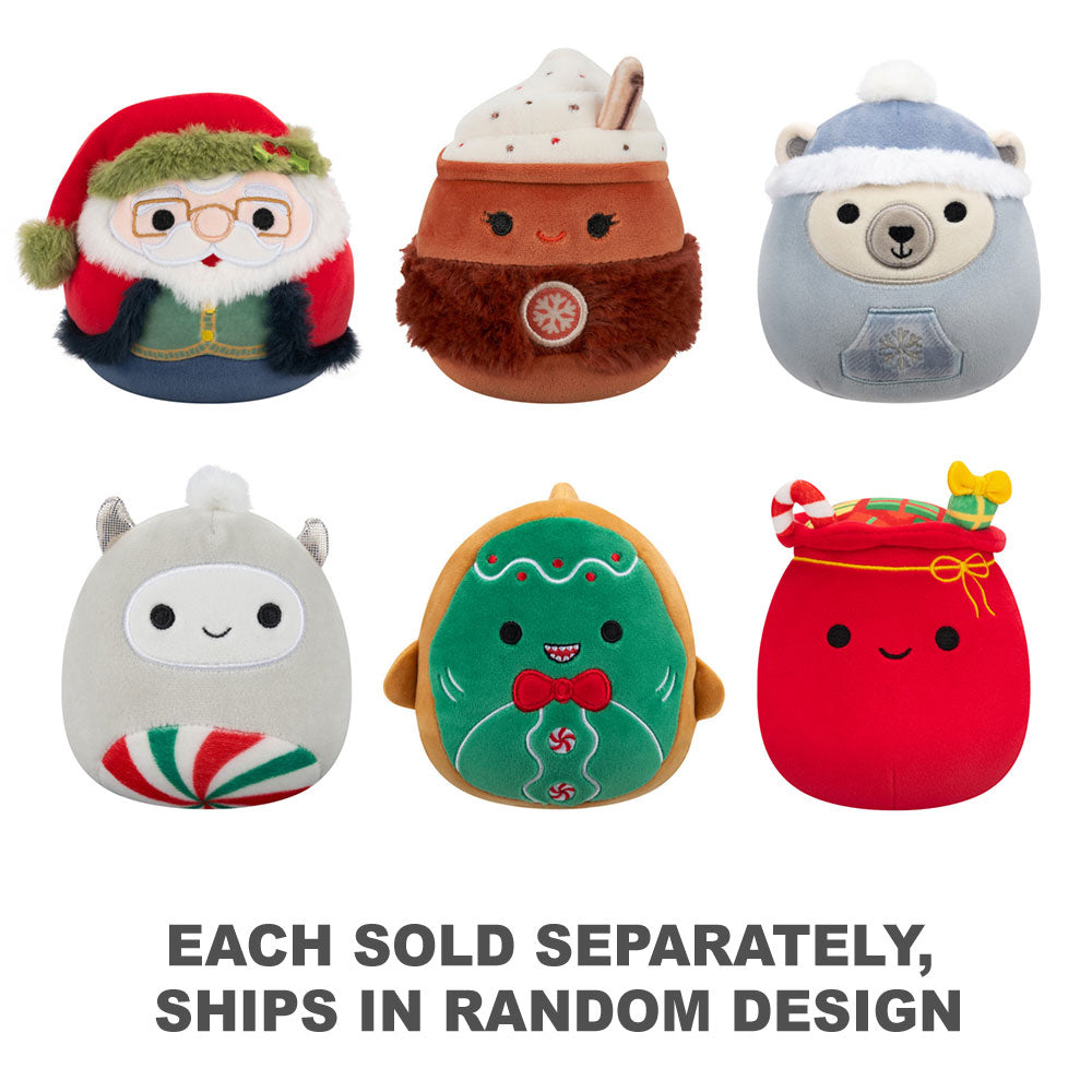Squishmallows Blind Capsules Holiday Plush 4" (1pc Random)