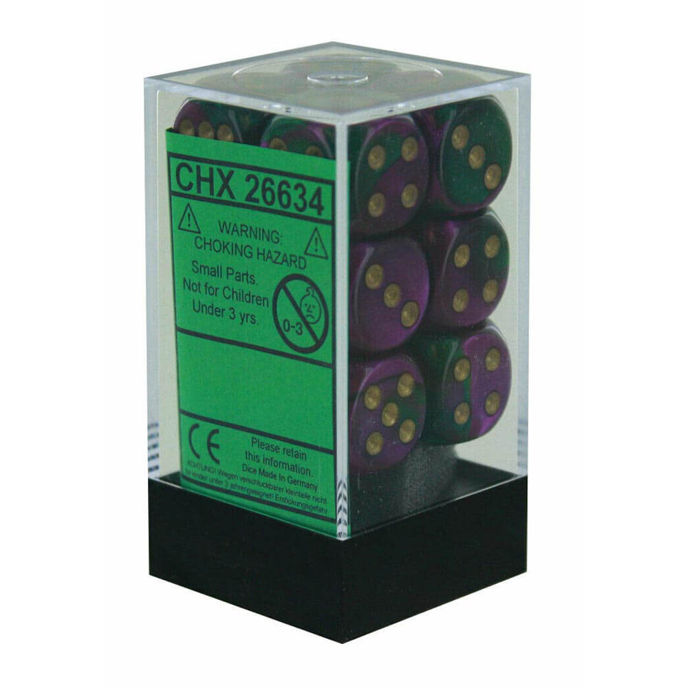 D6サイコロジェミニ16mm(12サイコロ)