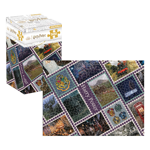 Harry Potter 500-Piece Puzzle Travel Stamps