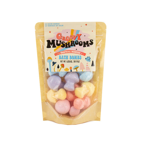 Gift Republic Groovy Mushrooms Bath Bombs
