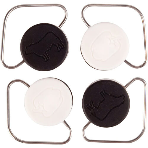 Chobs 2" Board Protectors (Black/White)