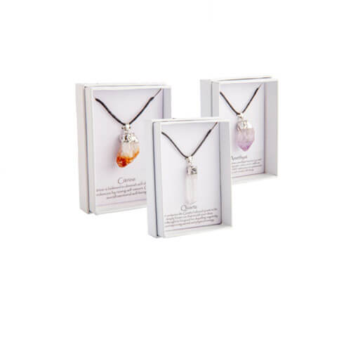 Gemstone Crystal Pendant