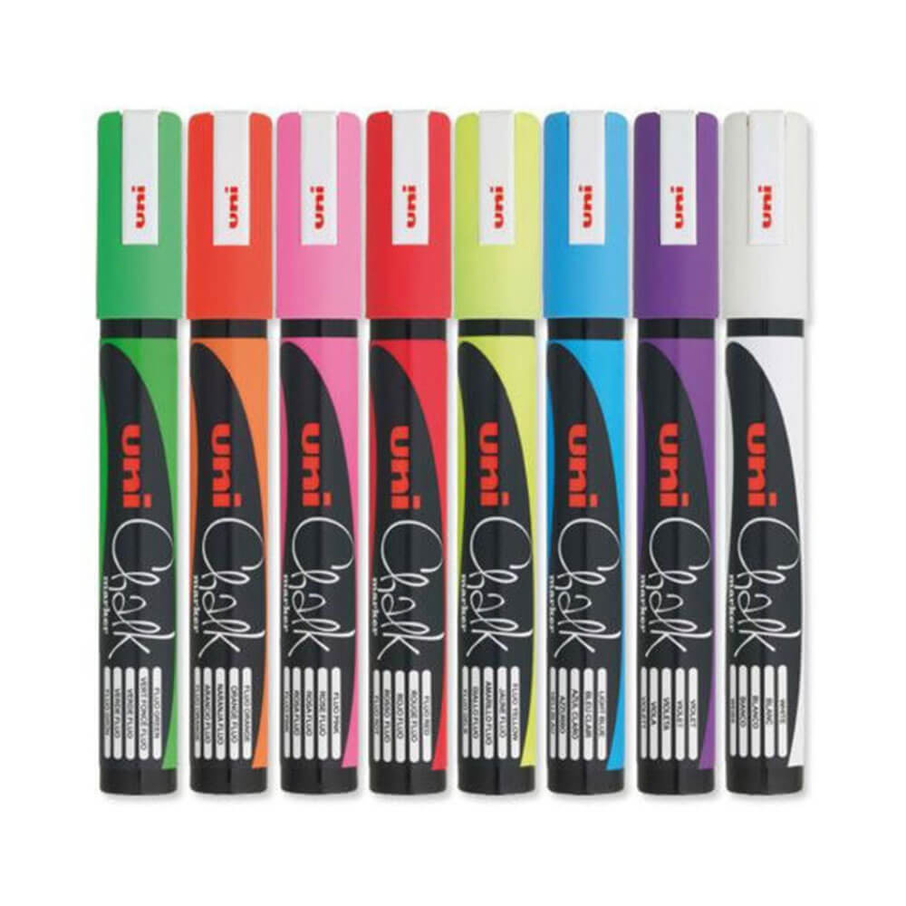 Marker de tiza uni surtido (12pk)