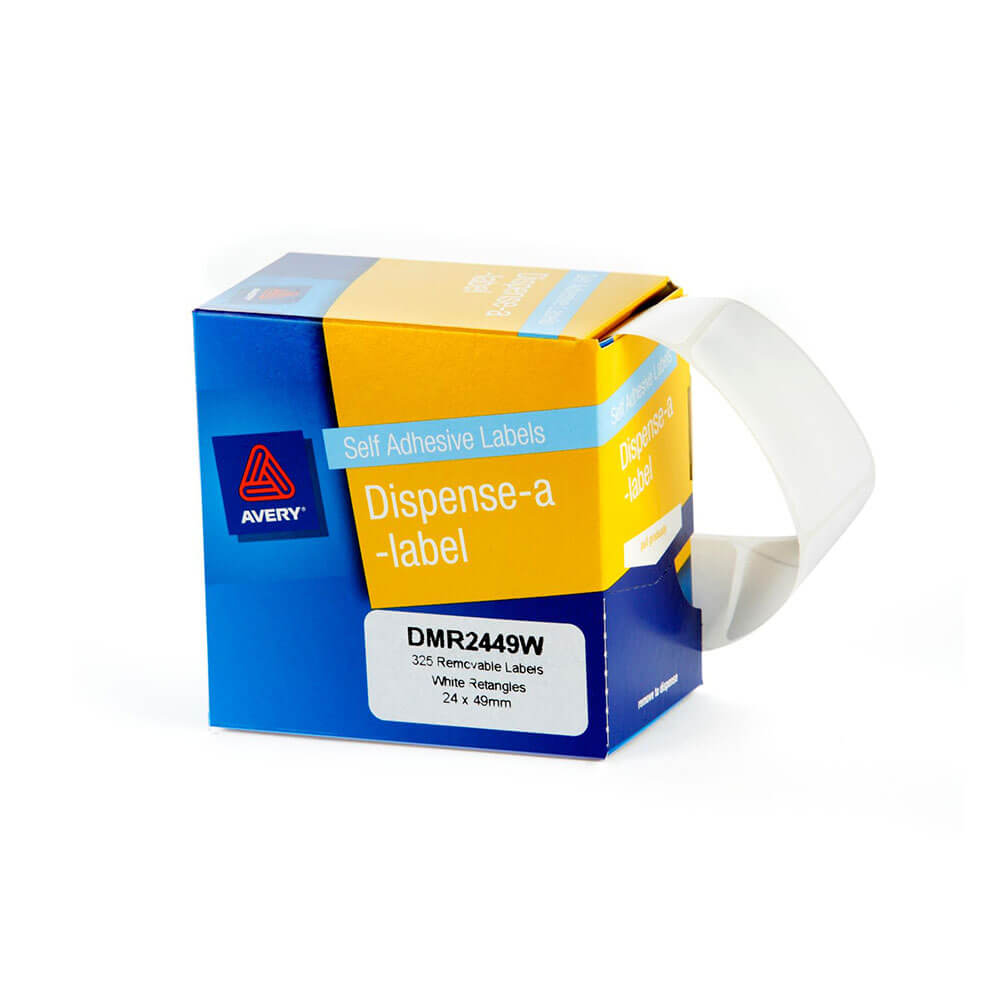 エイブリーの自己粘着ラベル(白)