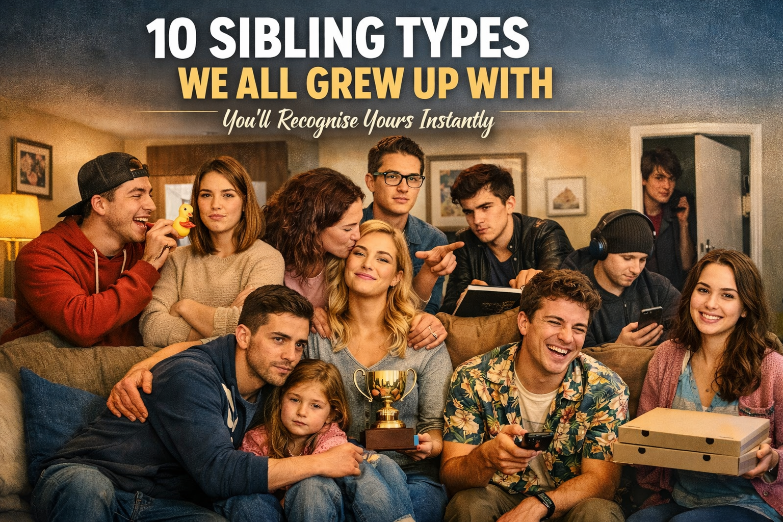 You Didn’t Just Grow Up With Siblings - You Grew Up With Personalities