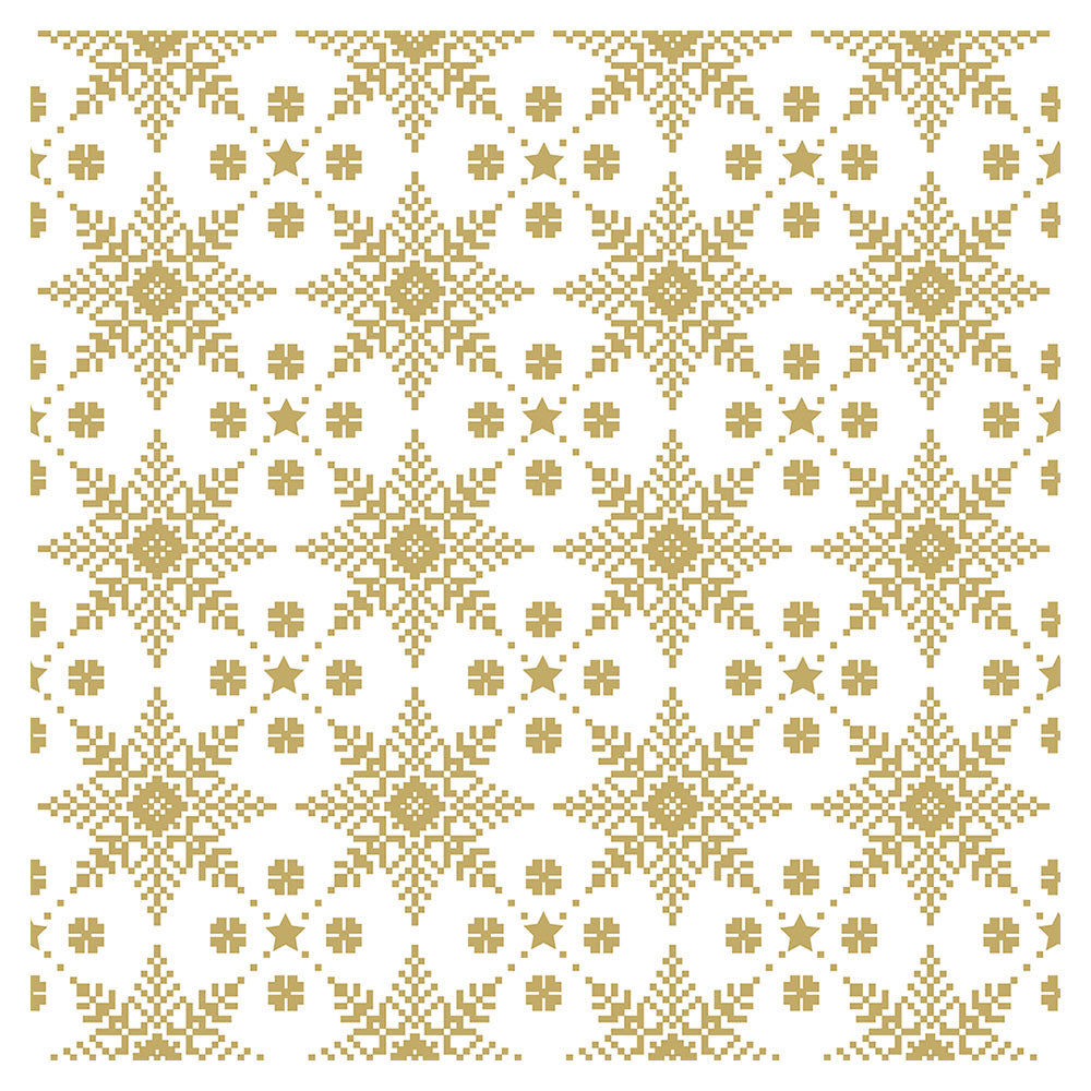 ペーパー+デザインスノープリントランチナプキン