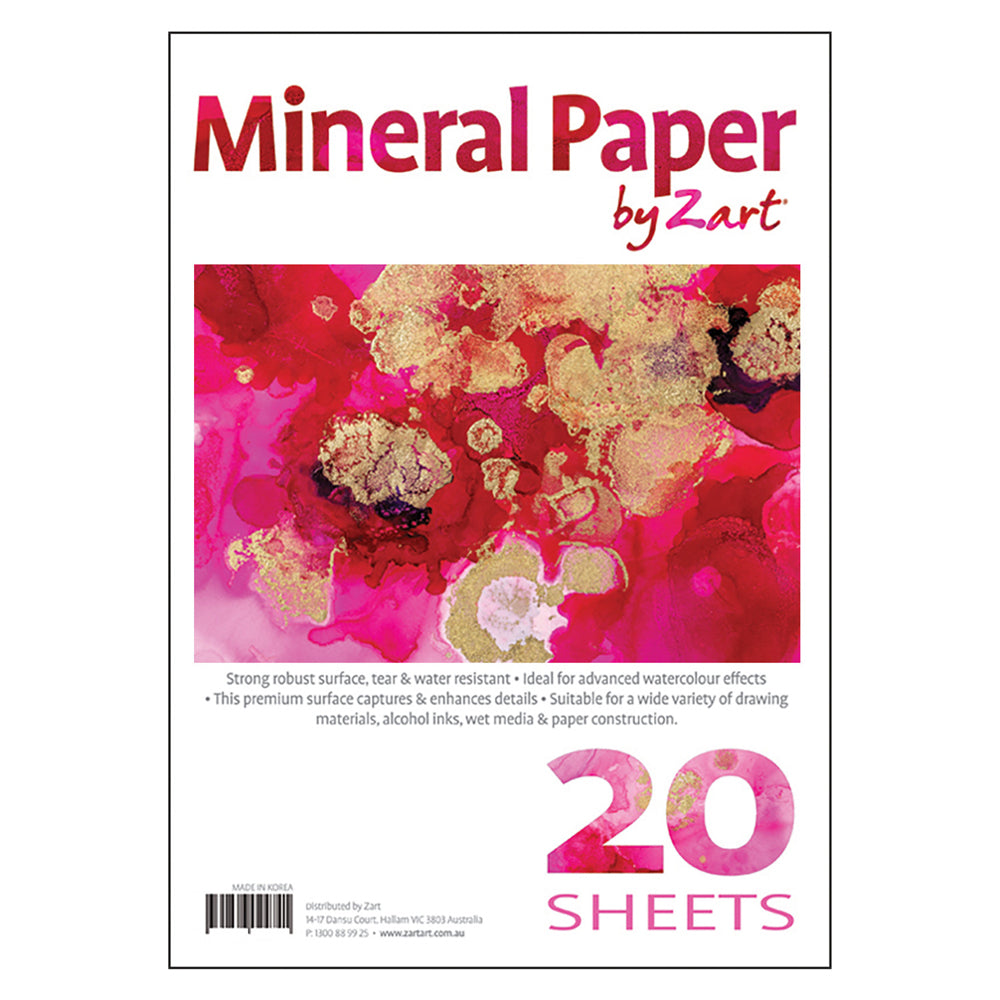 Mineral Paper Pad Premium 240gsm 20pcs