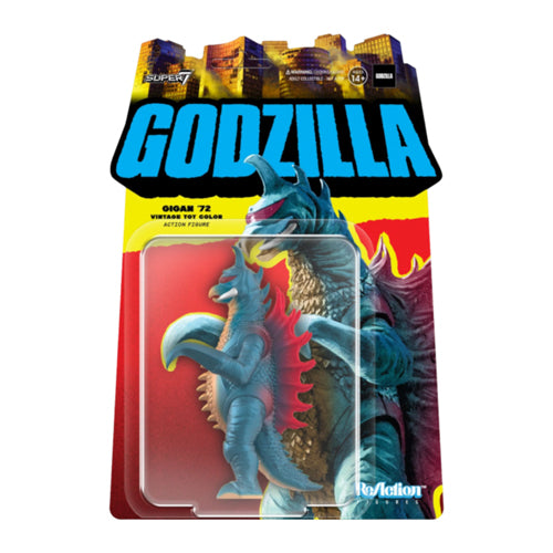 Godzilla Toho Gigan '72 (Vintage Toy Re-Colour) Reaction 3.75"