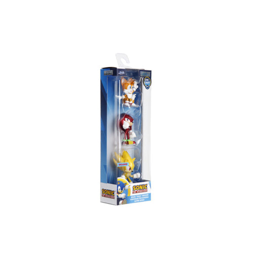 Sonic the Hedgehog 2.5" Metalfigs Diecast 3-Pack