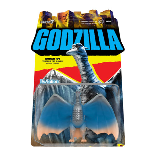 Godzilla Toho Rodan '64 (Vintage Toy Re-Colour) Reaction 3.75"
