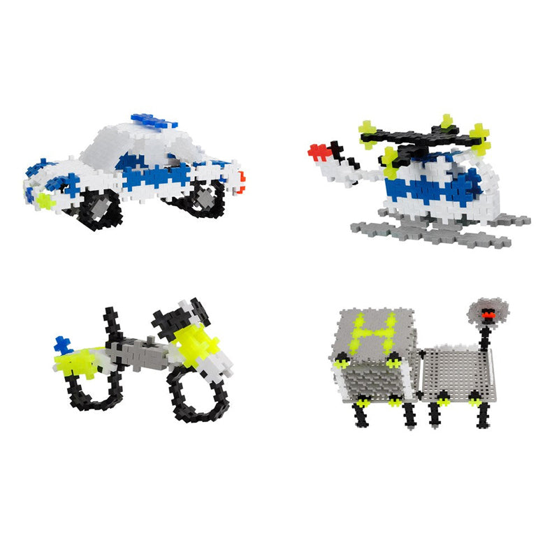 Plus-Plus Basic Police Building Blocks 760pcs