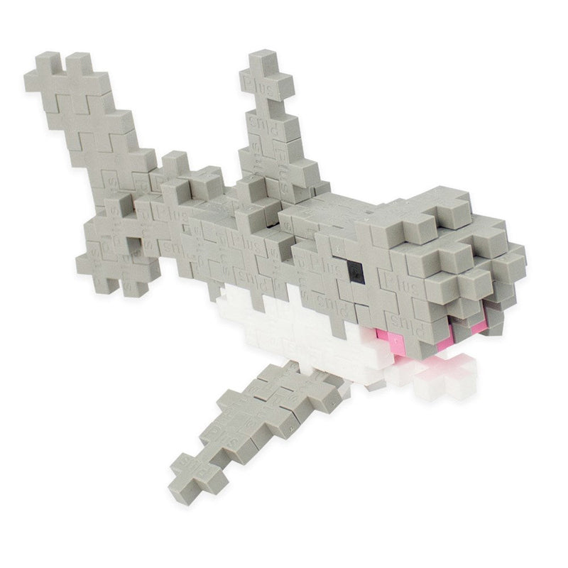 Plus-Plus Shark Building Blocks Tube 100pcs