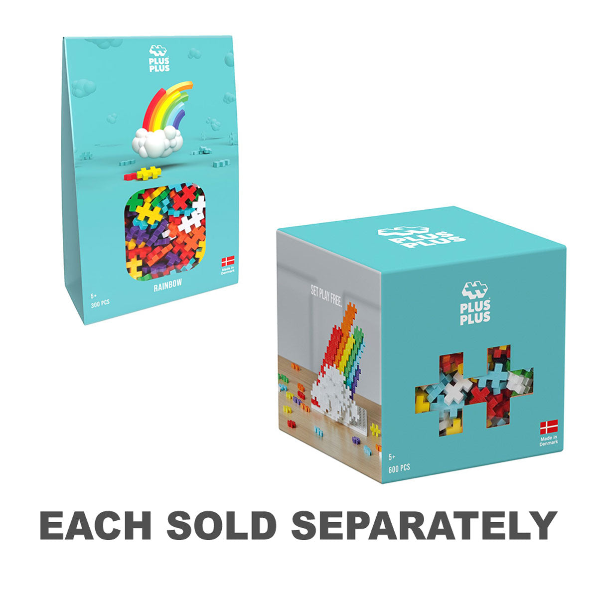 Plus-Plus Rainbow Mix