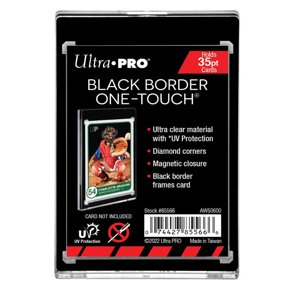 Ultra Pro 35PT Black Border UV ONE-TOUCH Magnetic Holder