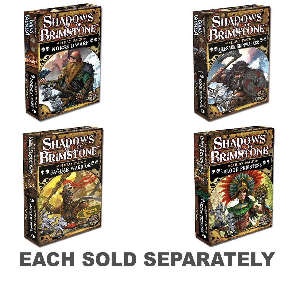 Shadows of Brimstone Hero Pack