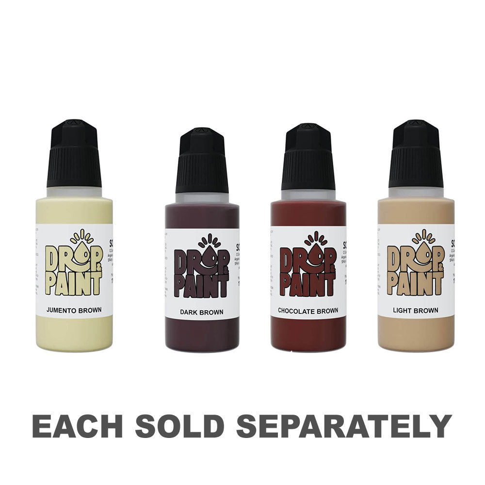 Scale 75 Drop and Paints Acrylic Paint 17mL (Brown)