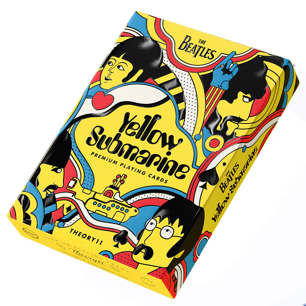 Theory 11 Yellow Submarine Playing Cards