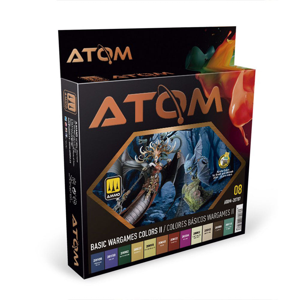 Ammo by MIG Atom Color Paint Set