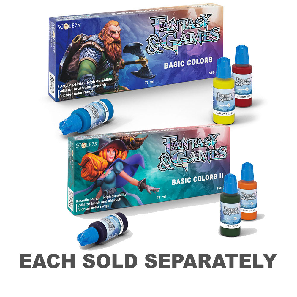 Scale 75 Fantasy Colours Basic Colors Paint Set