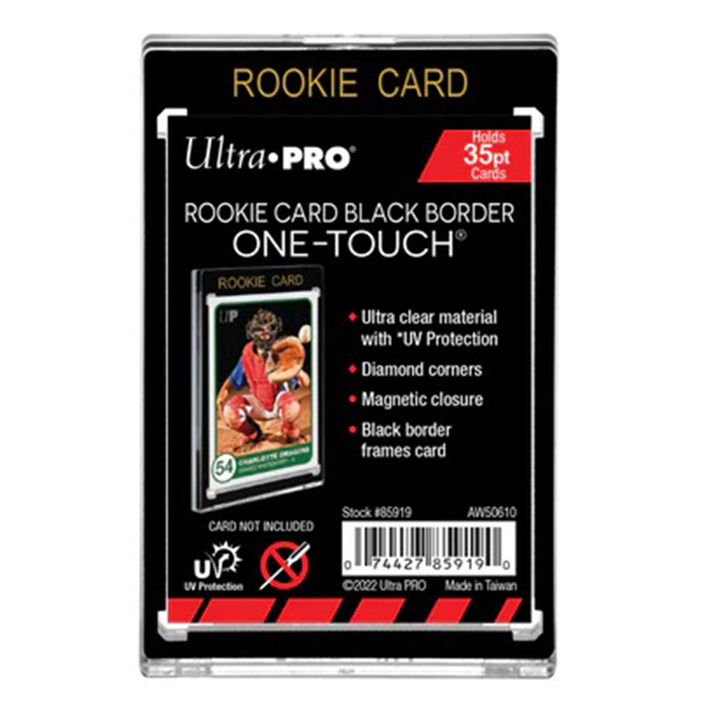 Ultra Pro 35PT ROOKIE Black Border UV ONE-TOUCH Magnetic Holder