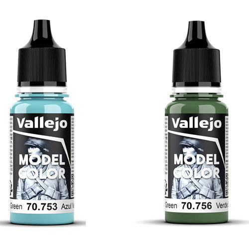 Vallejo Model Colour Acrylic Paint 18mL (Green)