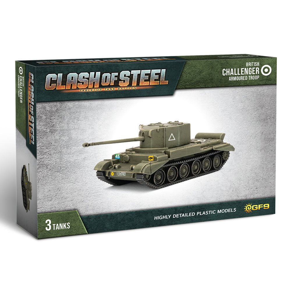 Clash of Steel Challenger Armoured Troop Miniature