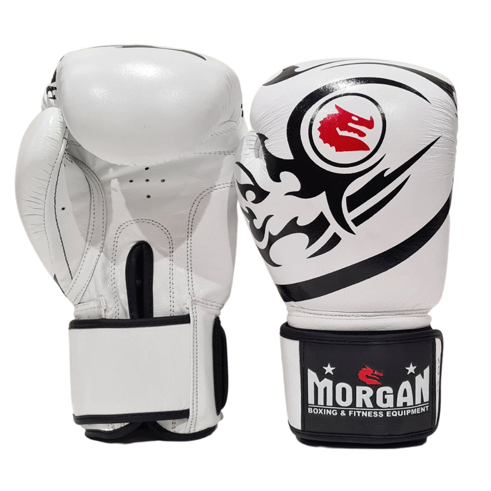 Morgan Elite Boxing and Muay Thai Leather Gloves 8oz