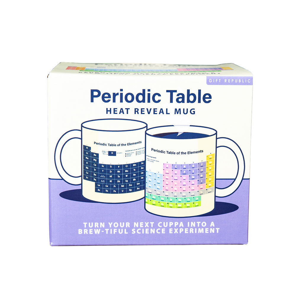 Gift Republic Periodic Table Heat Reveal Mug