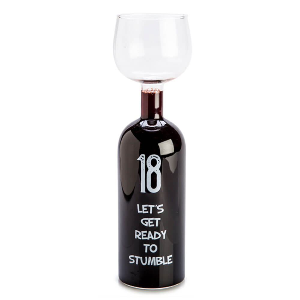 Alles Gute zum Geburtstag Weinflaschenglas