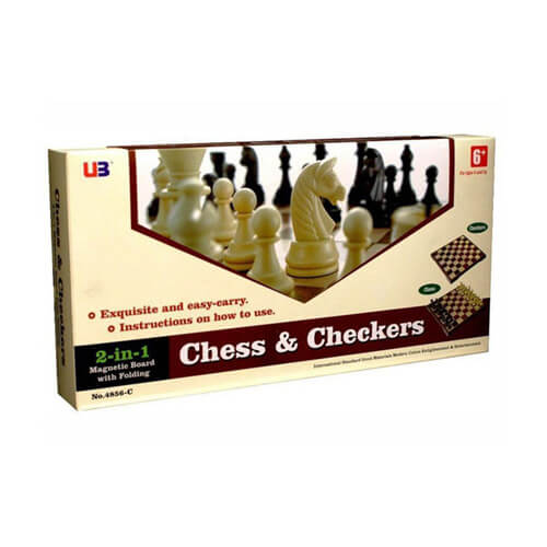 Magnetic Chess/Checkers 12''