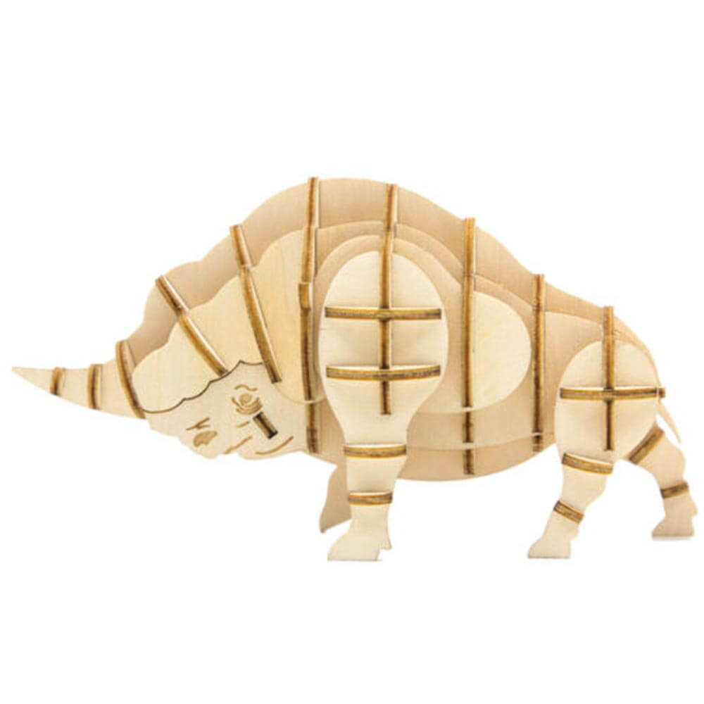 Incredibuilds 3D-Holzmodell und Broschüre